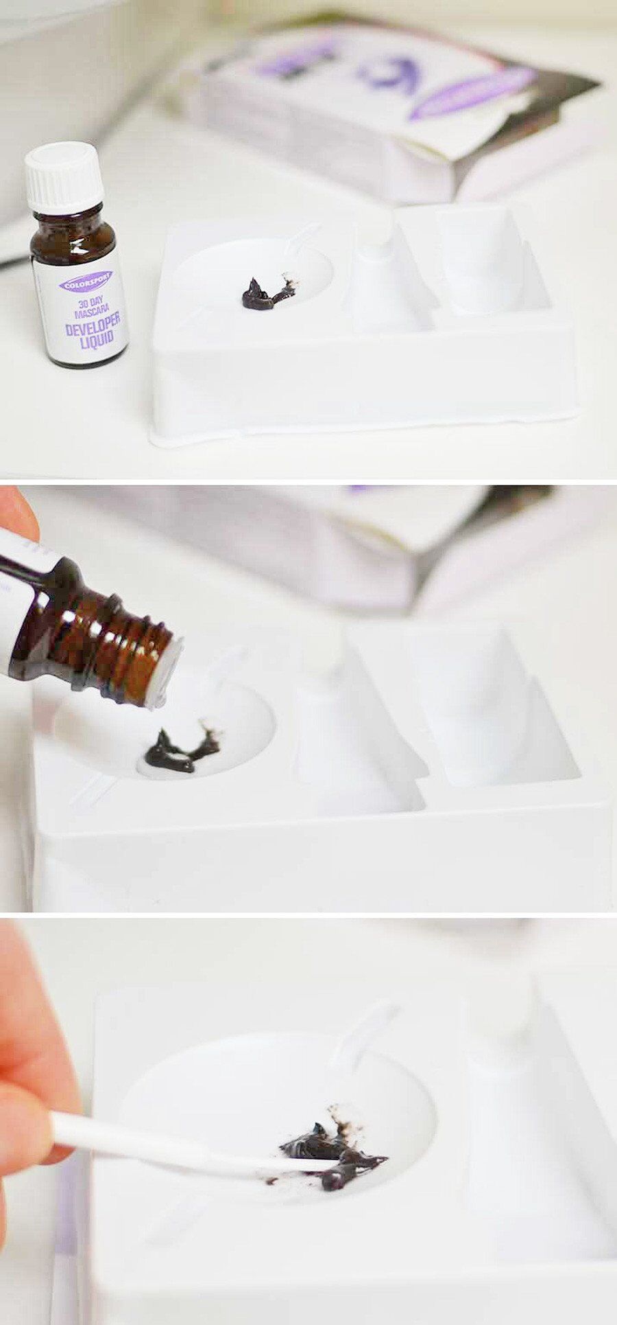 DIY eyelash dye: a step-by-step tutorial