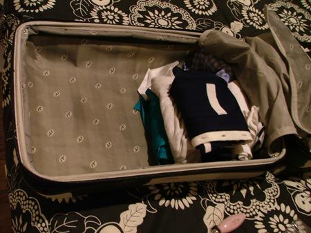 Suitcase, other side of