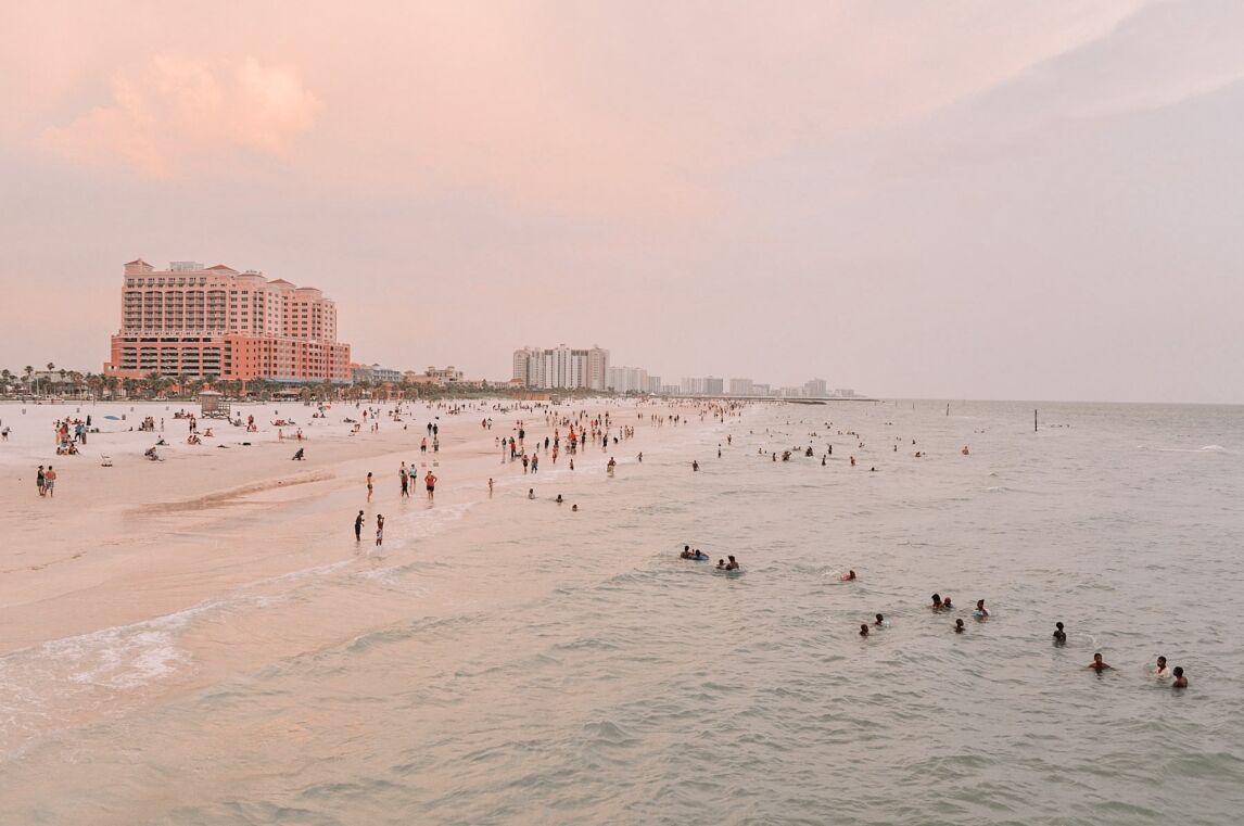 Sunset from Clearwater Pier