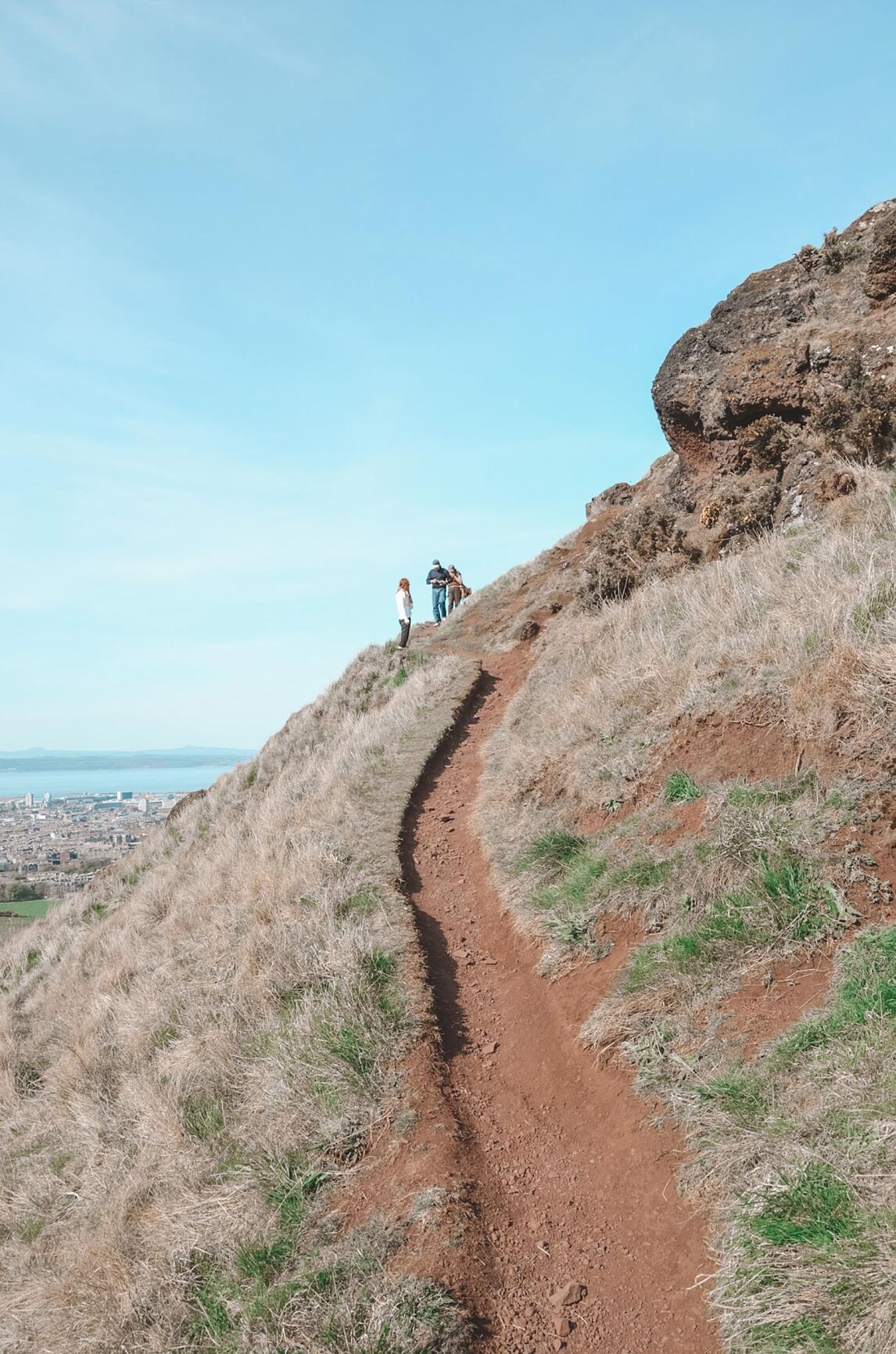 Climbing Arthur's Seat, Edinburgh