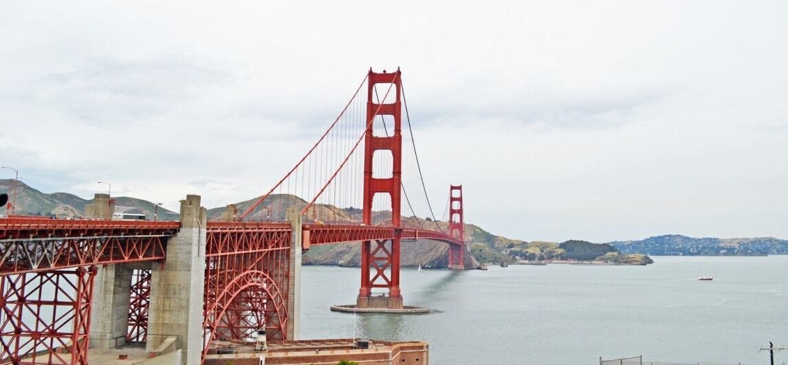 The Golden Gate Bridge, San Francisco