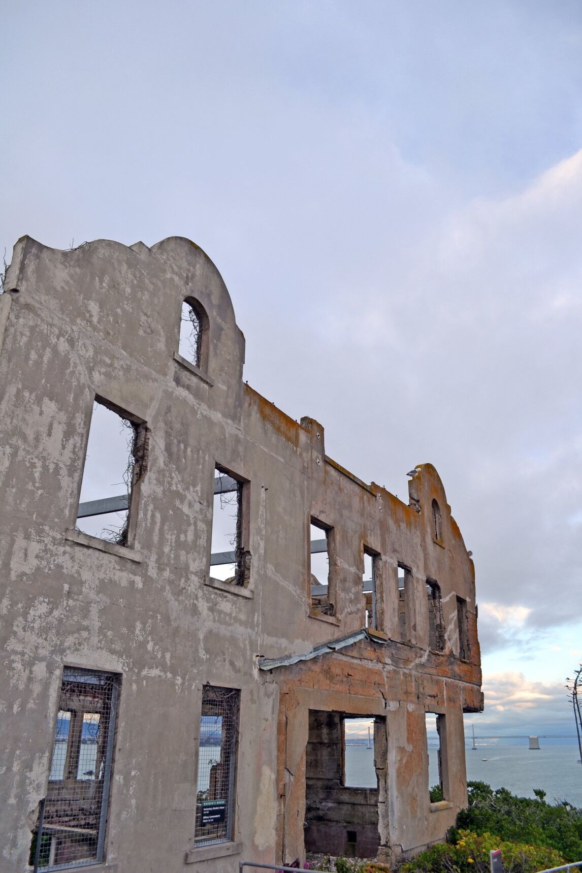 Ruins on Alcatraz, San Francisco