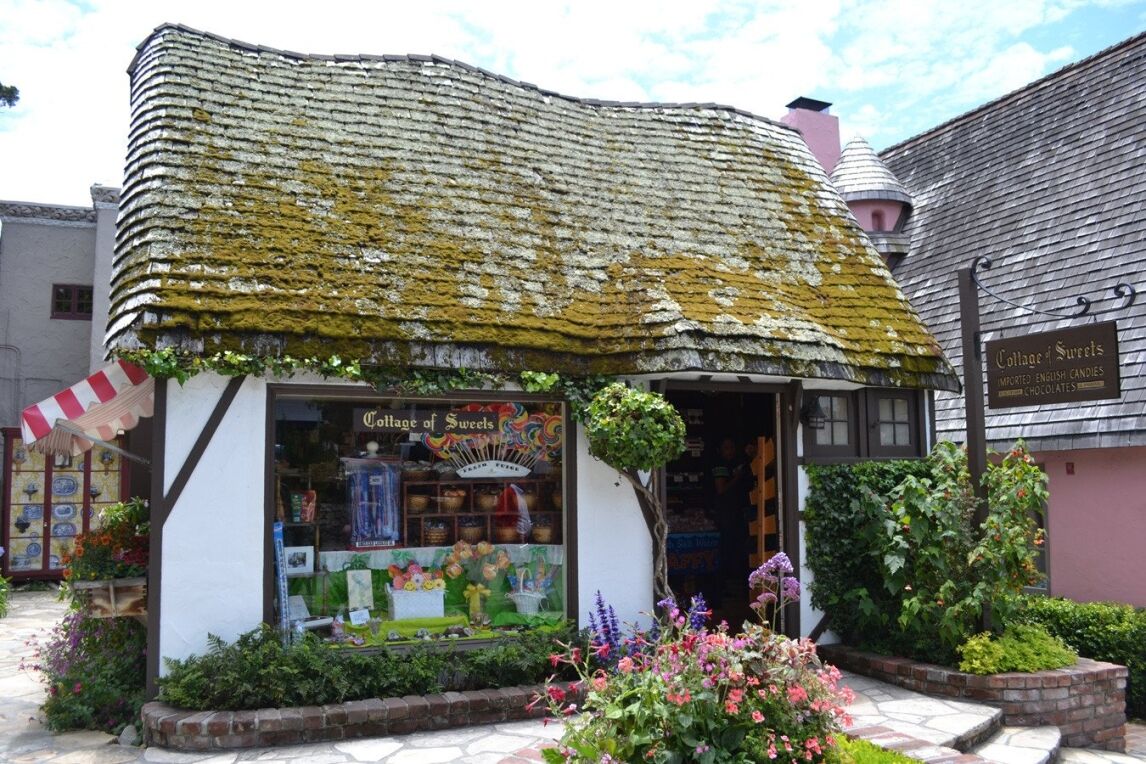 The picturesque little town of Carmel-on-Sea, California