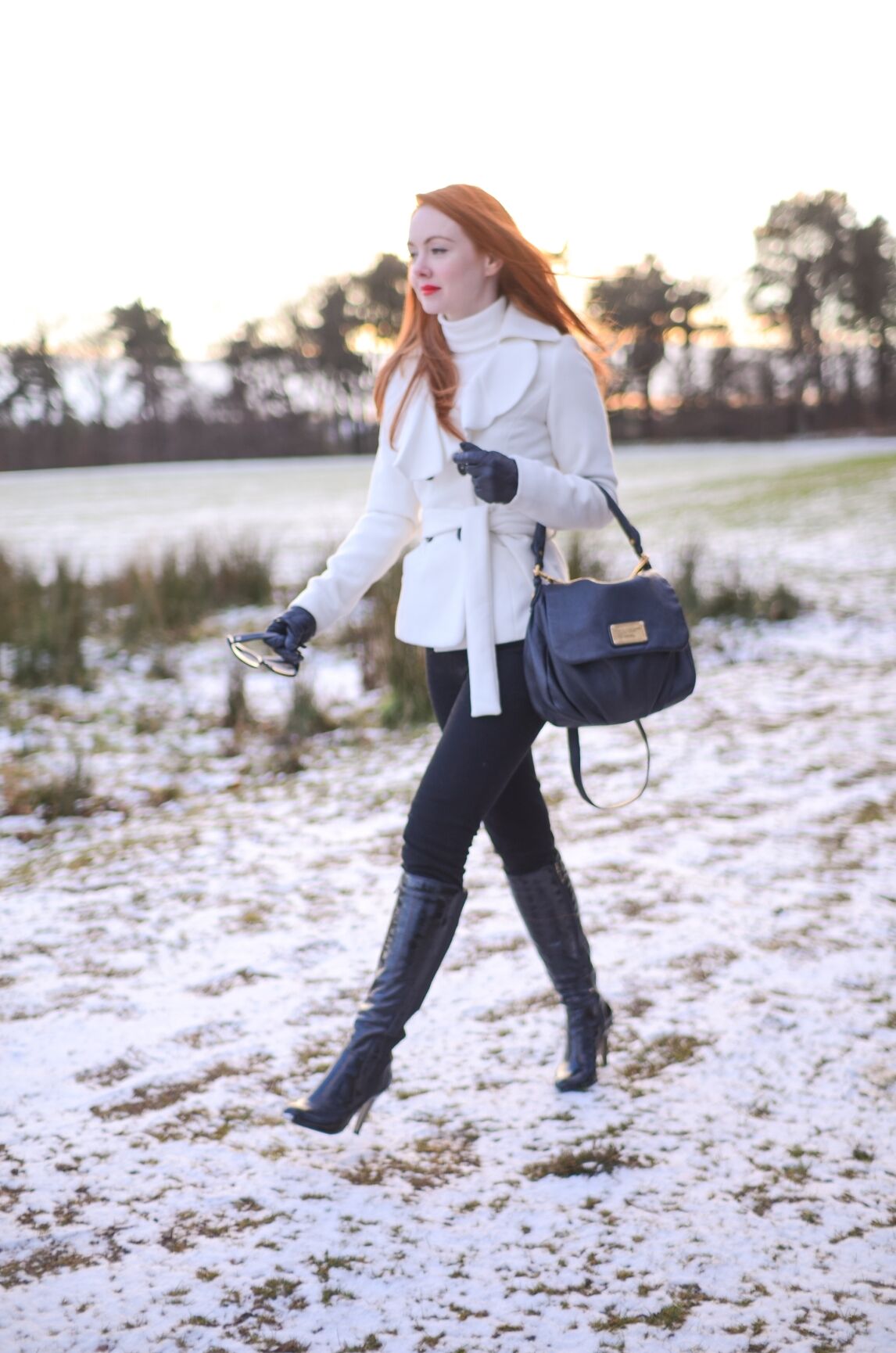 how to style knee boots