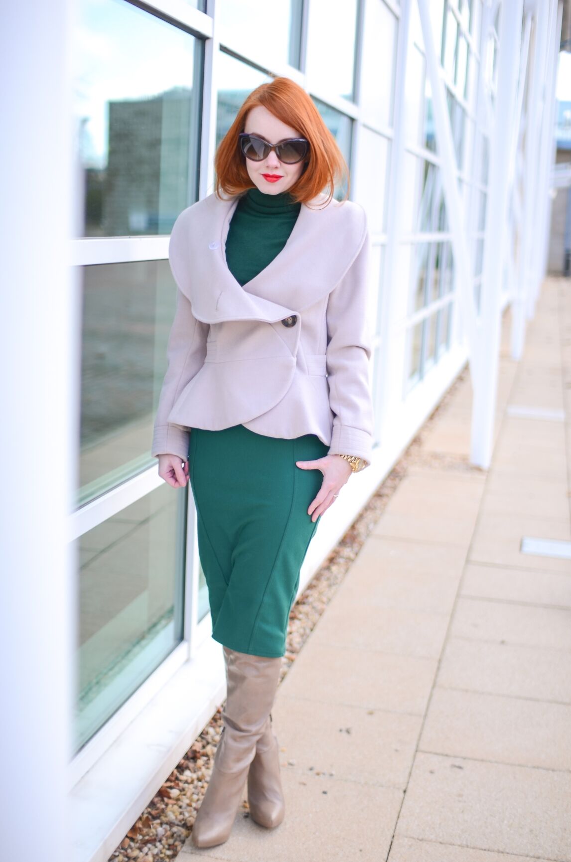 how to wear pin up style in cold weather