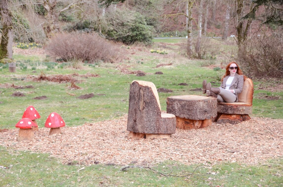 lounging in the woods, Dunkeld, Scotland