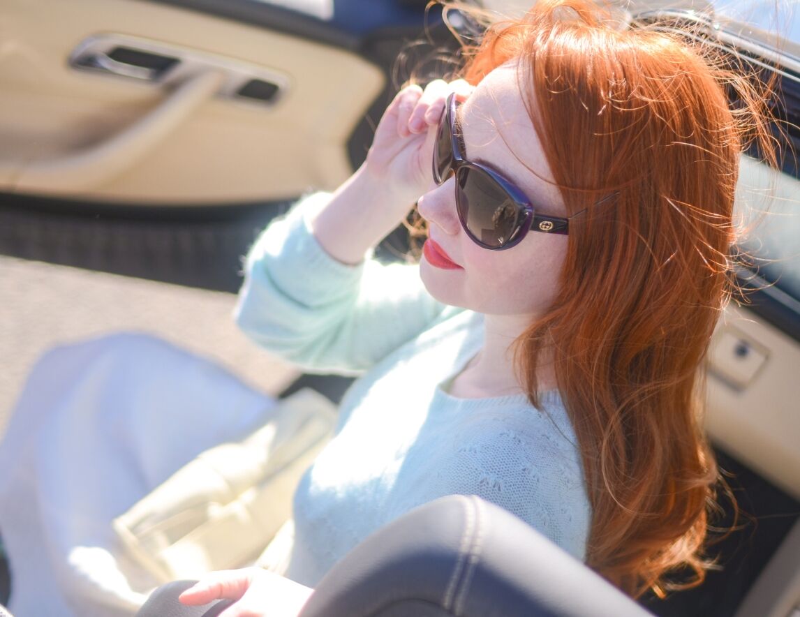 pale skin and red hair