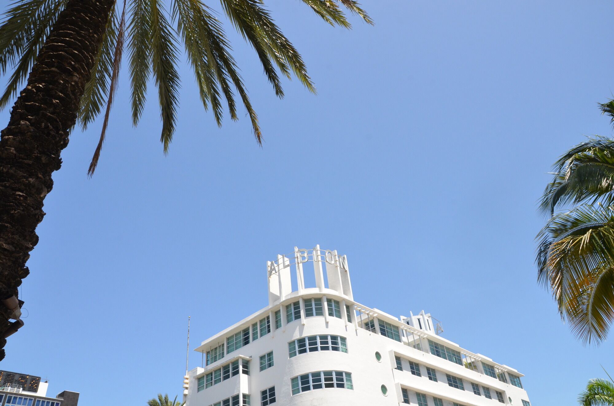 art deco architecture in downtown Miami Beach