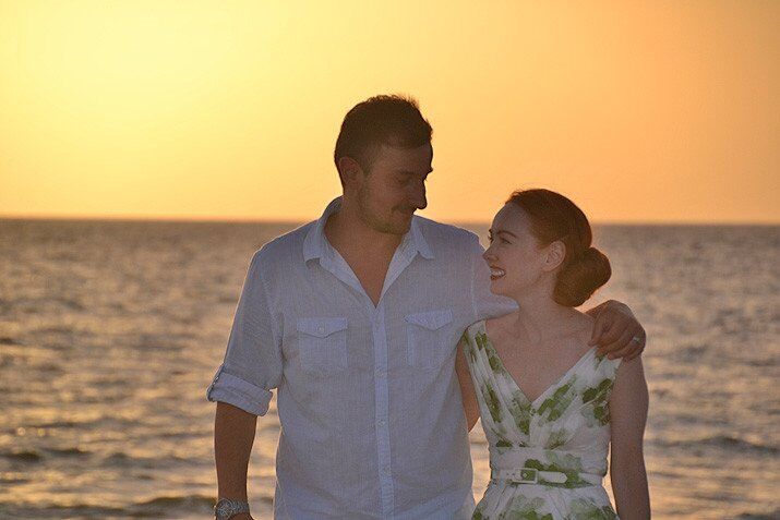 sunset in Naples, Florida