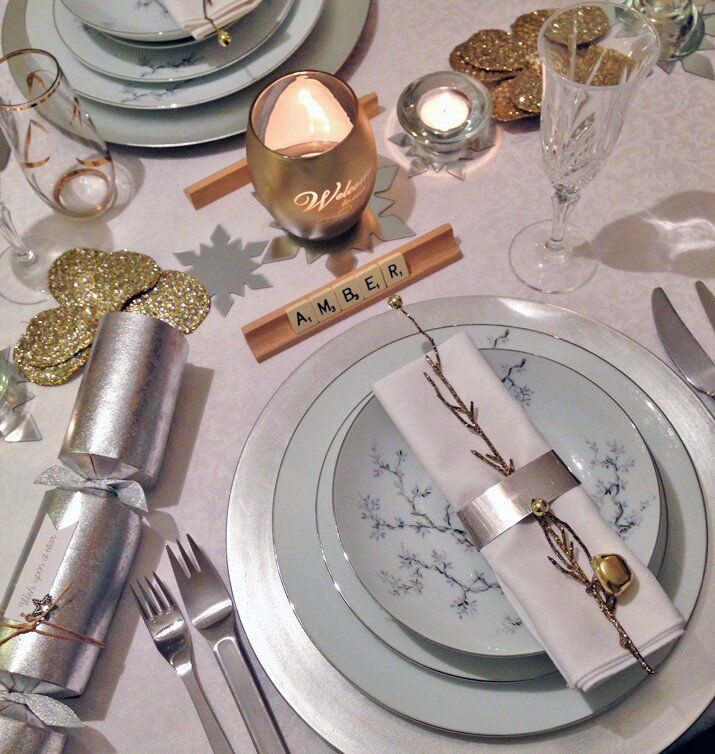 Christmas place setting