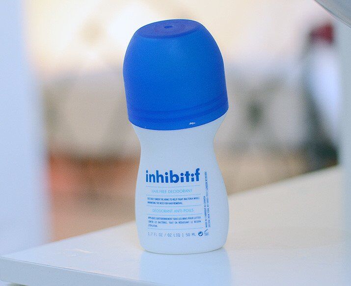 Inhibitif hair free deoderant