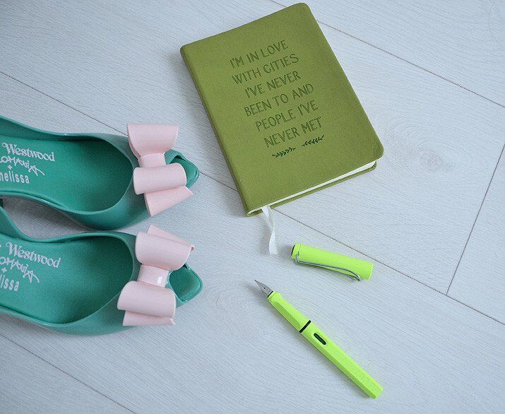 LAMY green fountain pen