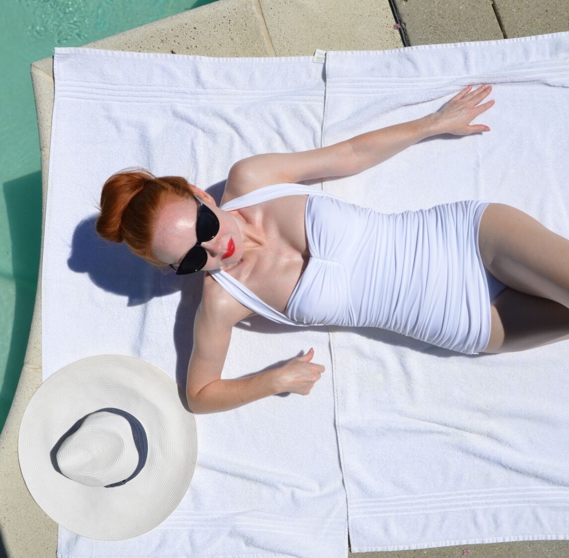 Norma Kamali Bill swimsuit in white