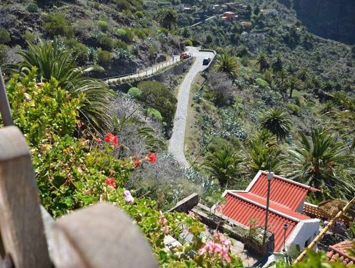 view from the top of Masca, Tenerfie