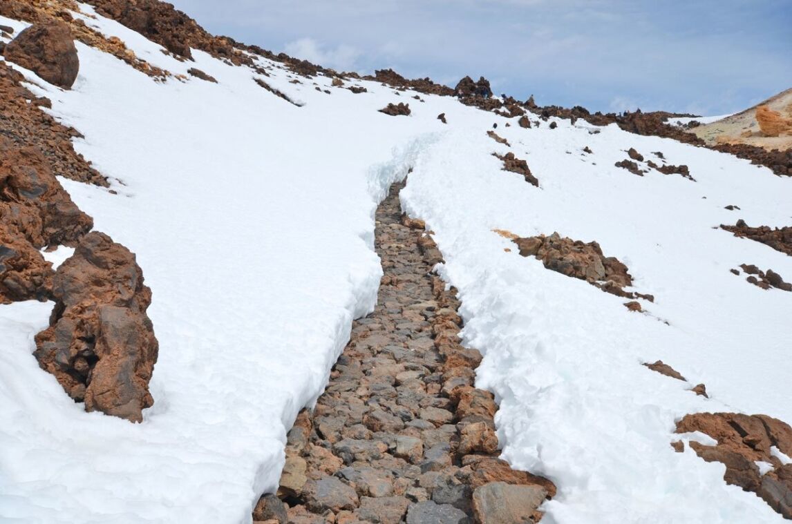 Summit of Mount Teide, Tenerife, Canary Islands