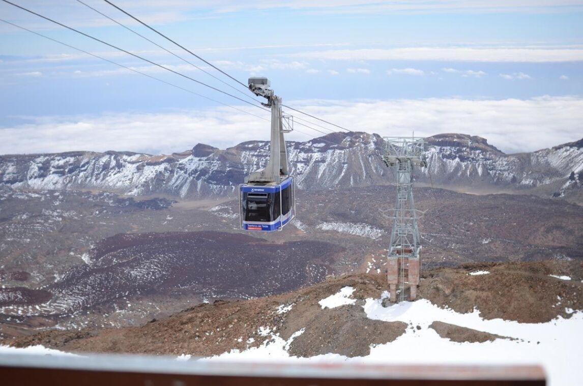 cable car to Mount Teide, Tenerife