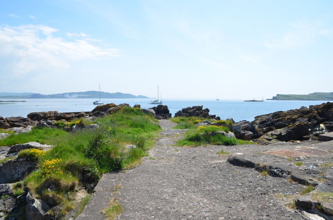 the island of Great Cumbrae, Scotland