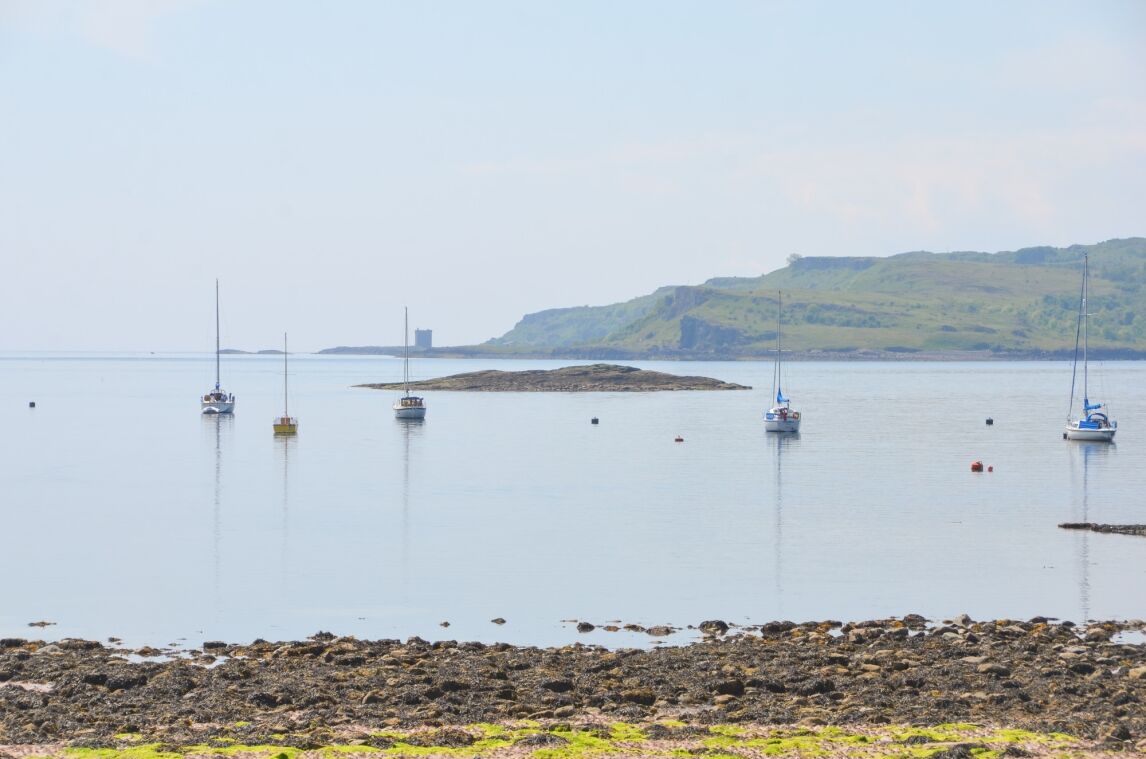 The island of Millport, Scotland