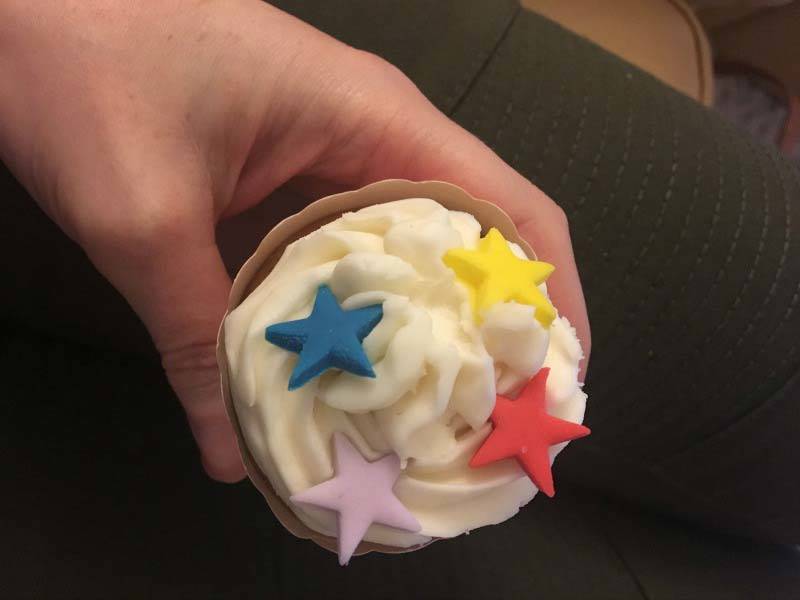 cupcakes with stars