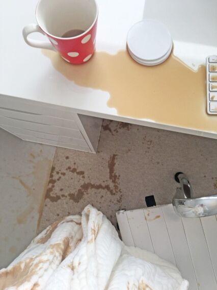 Crying over spilt coffee