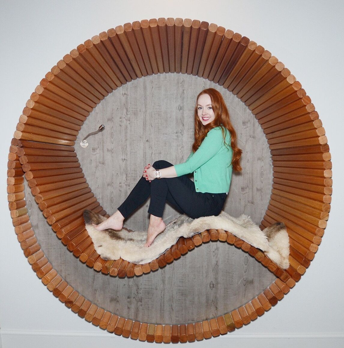 Relaxation pod in executive suite at Auchrannie Resort, Arran