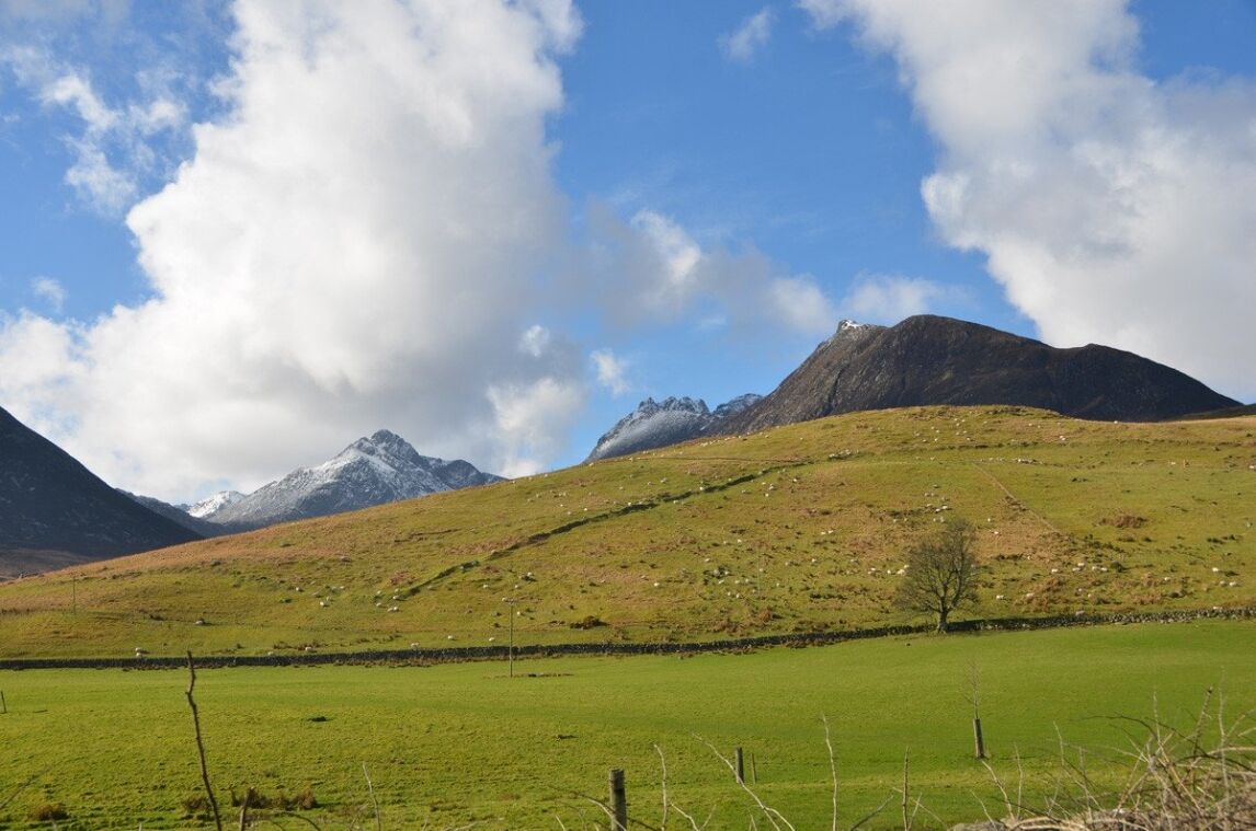 scenery on the island of Arran, Scotland