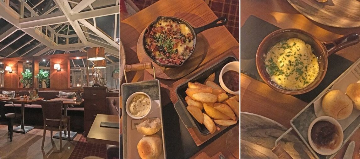 Dinner at eighteen69 restaurant, Arran