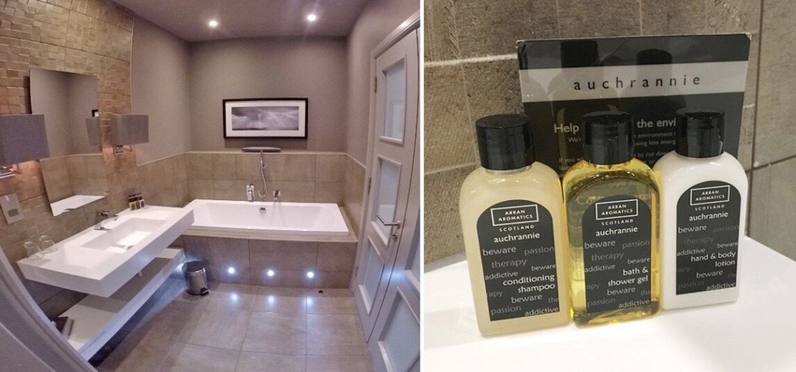 Bathroom at Auchrannie Resort in Arran