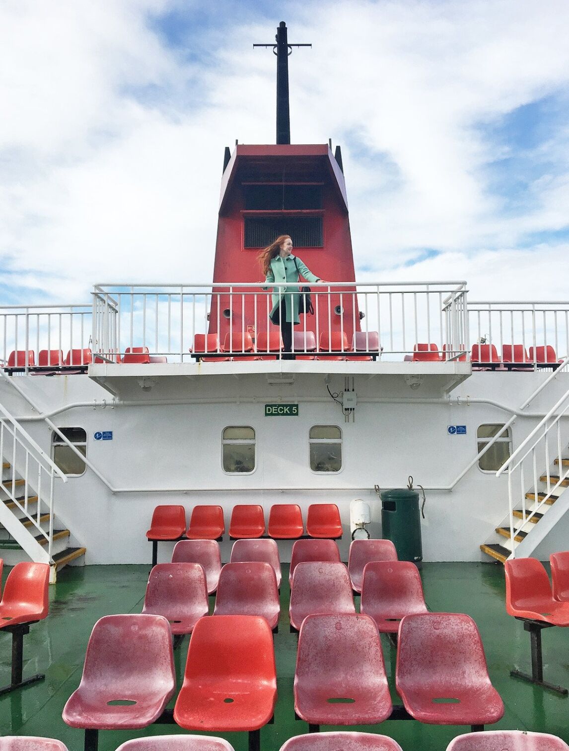 On the ferry to Arran, Scotland