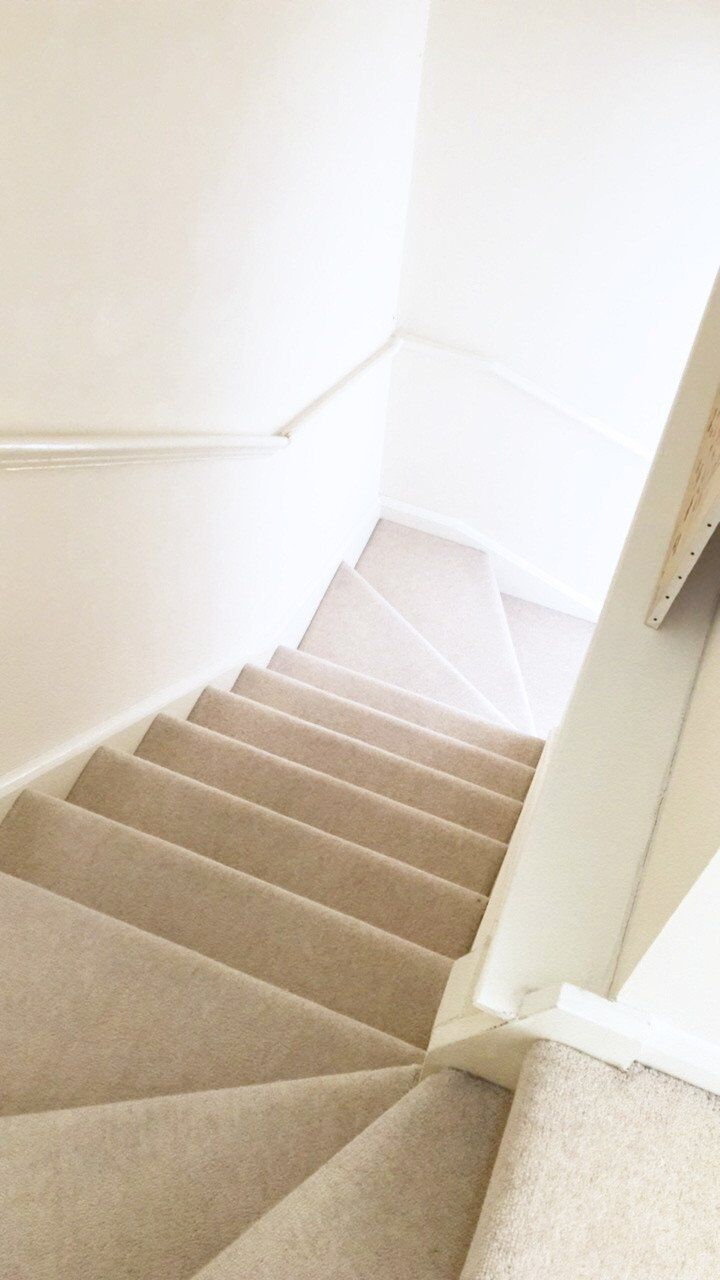 18 foot wall in stairwell