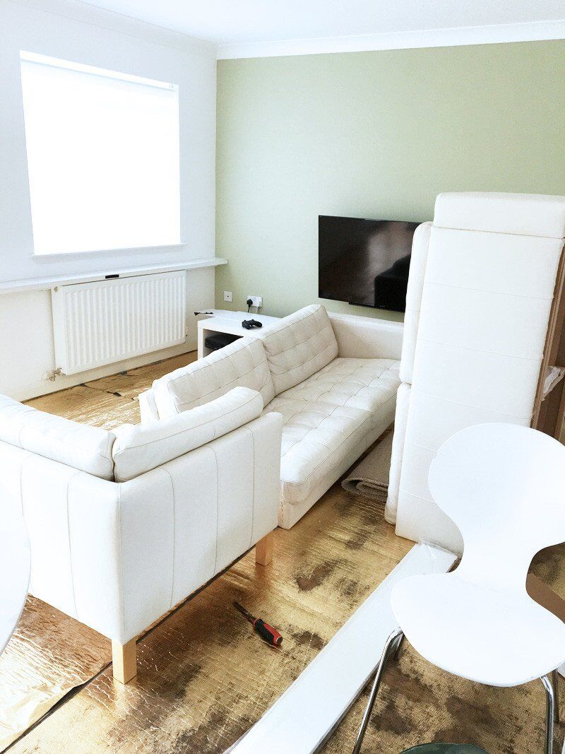 My living room is a disaster area