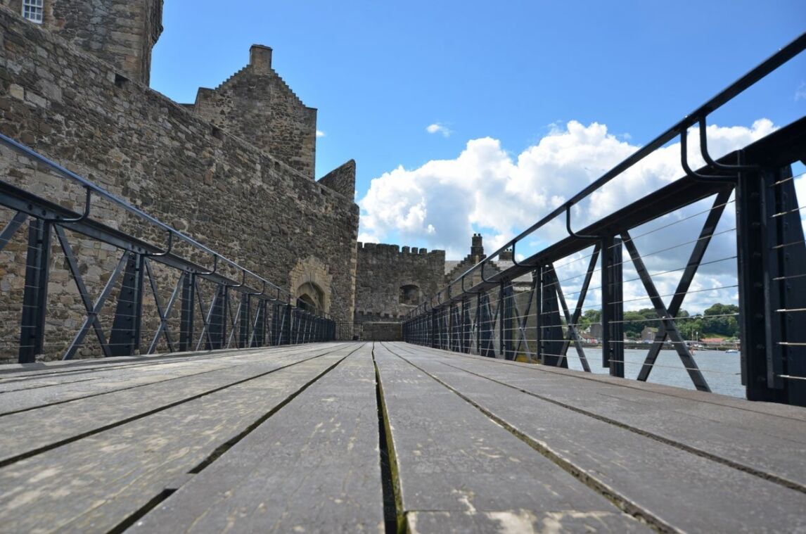 pier at Blackness Castle