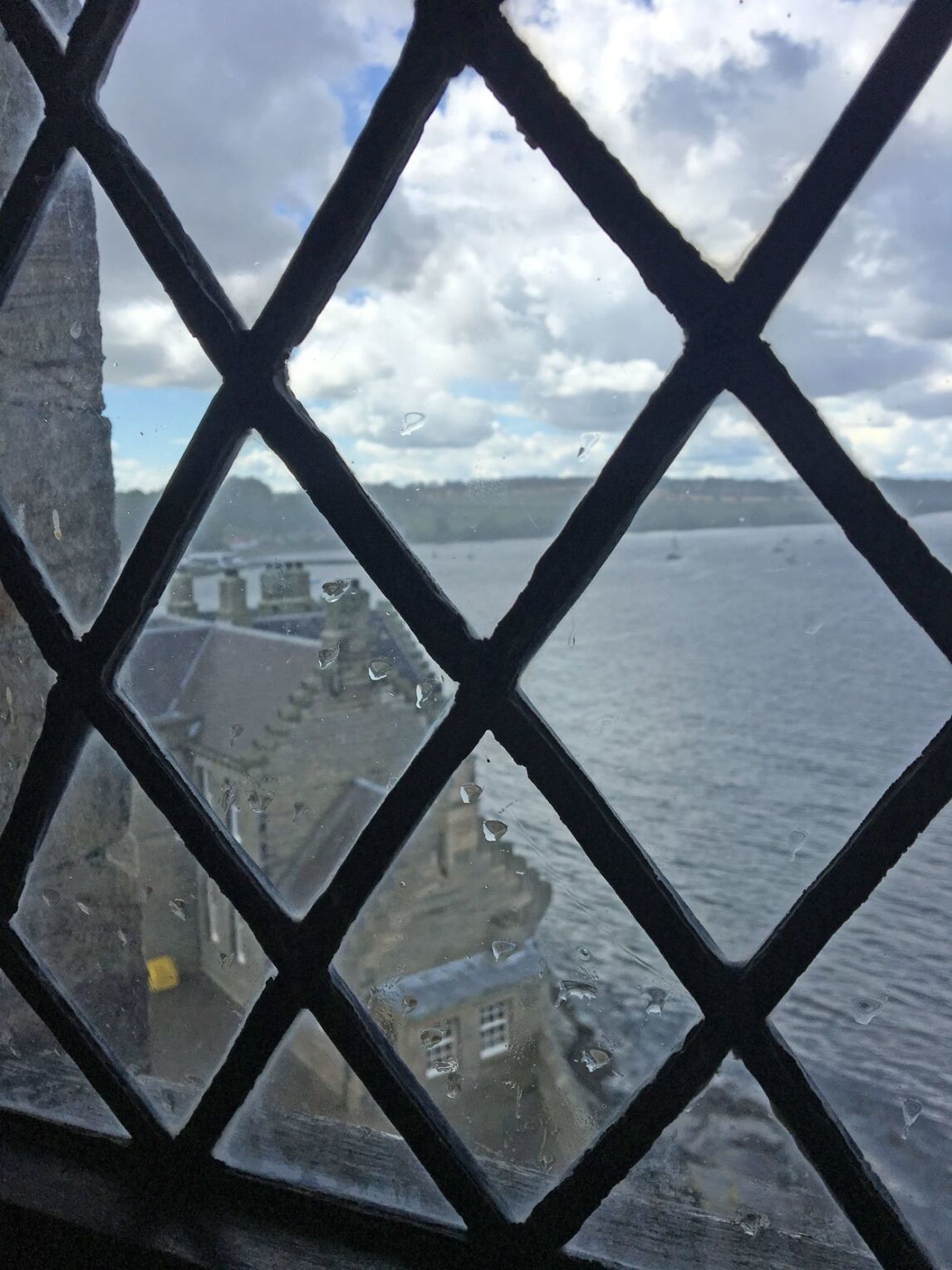 interior of Blackness castle