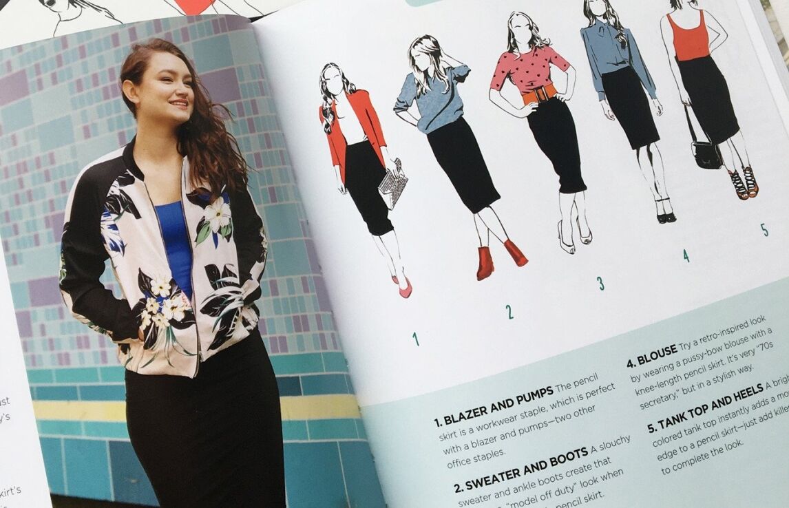 how to wear a pencil skirt