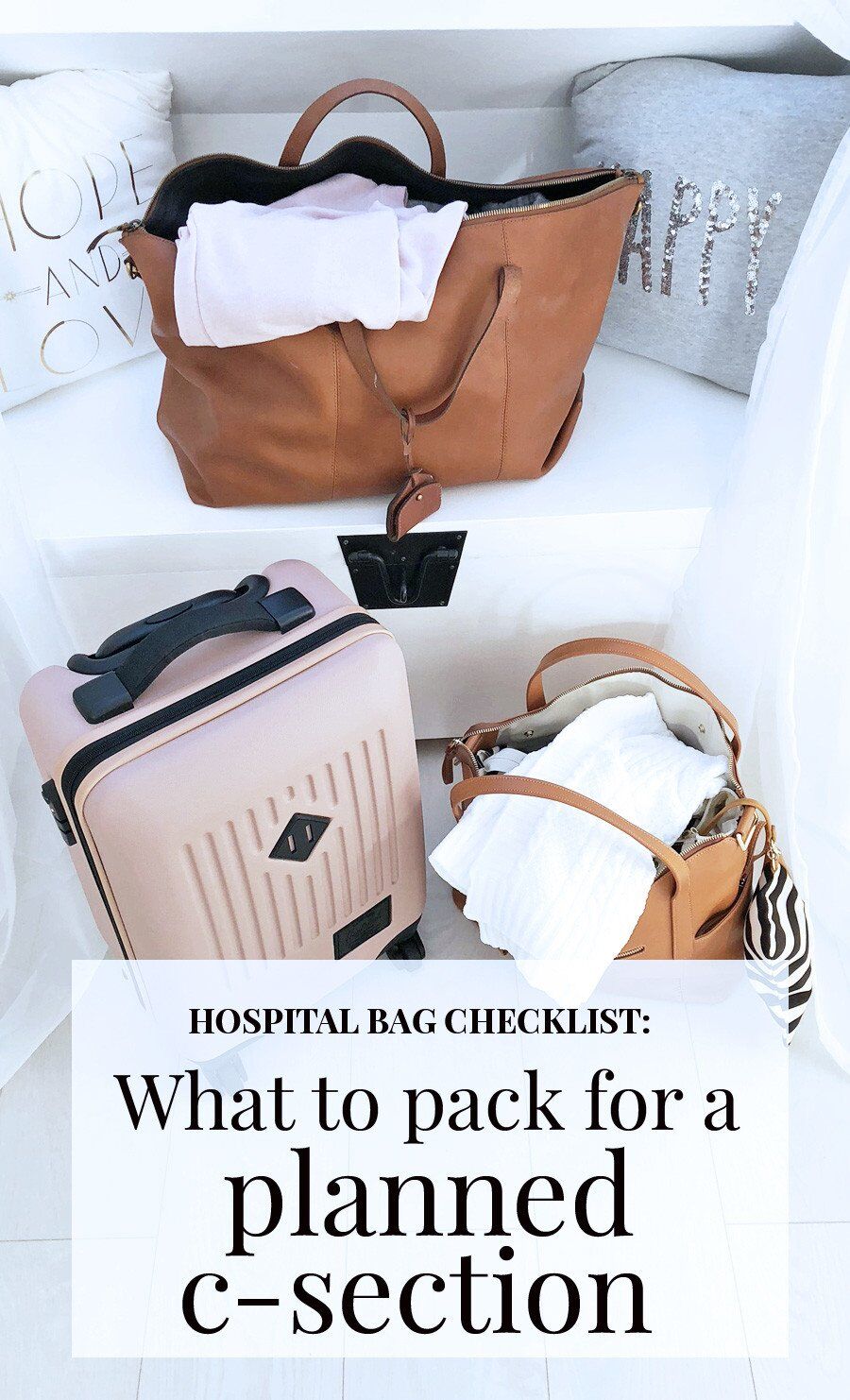 hospital bag checklist: what to pack for a planned c-section