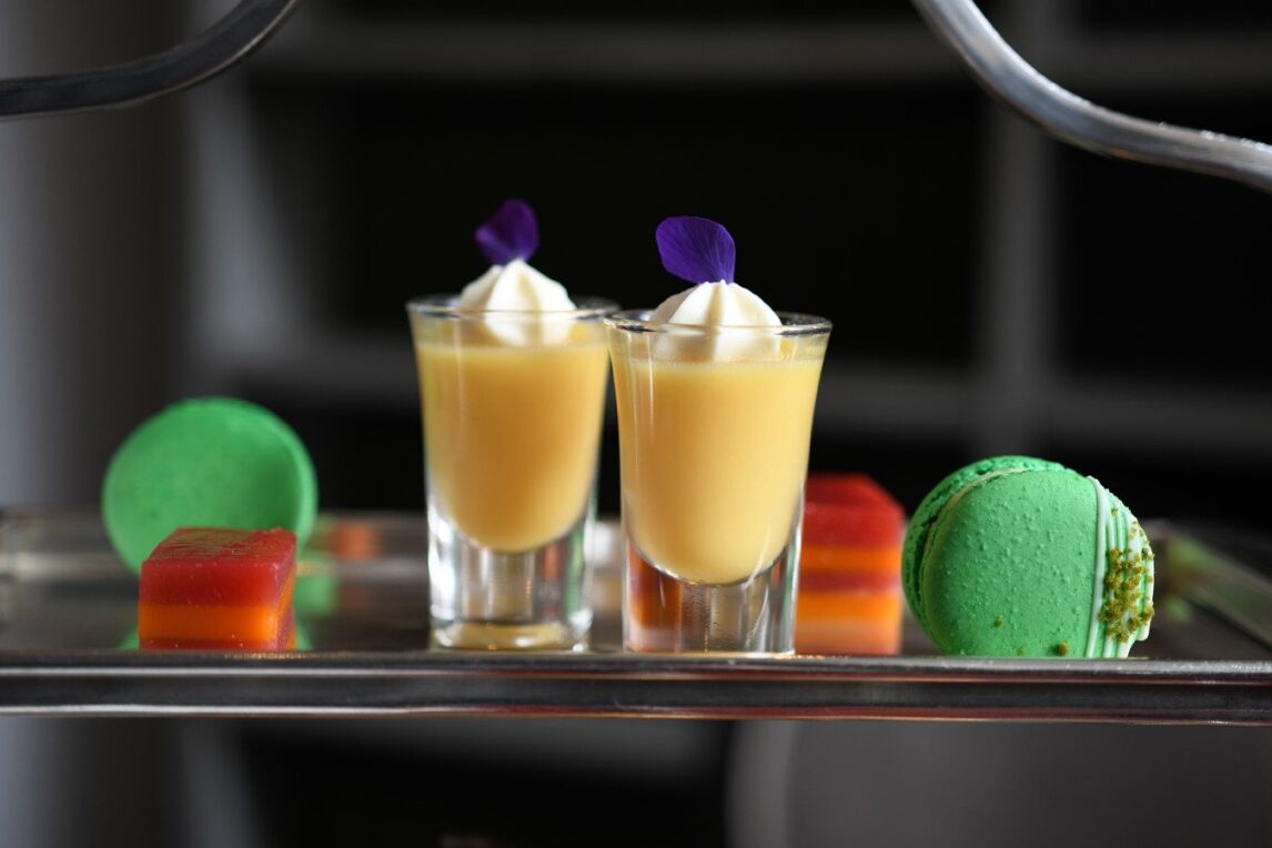 Afternoon tea at The Signet Library, Edinburgh