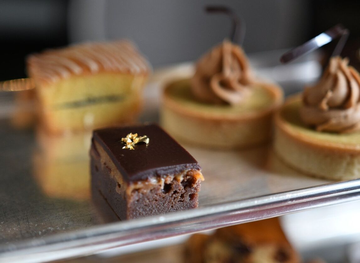 Afternoon tea at The Signet Library, Edinburgh