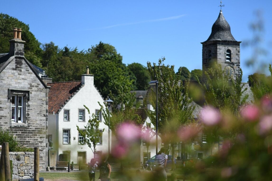 Visiting Culross Palace, Fife, Scotland