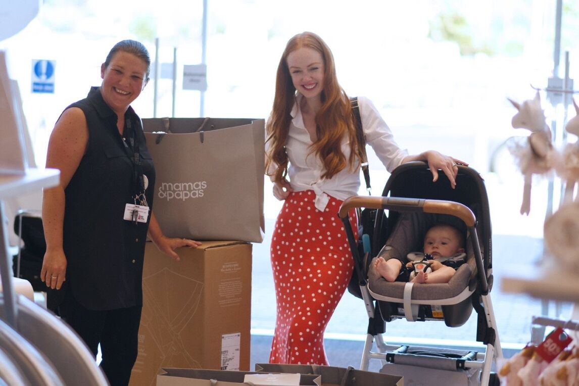 personal shopping at Mamas and Papas