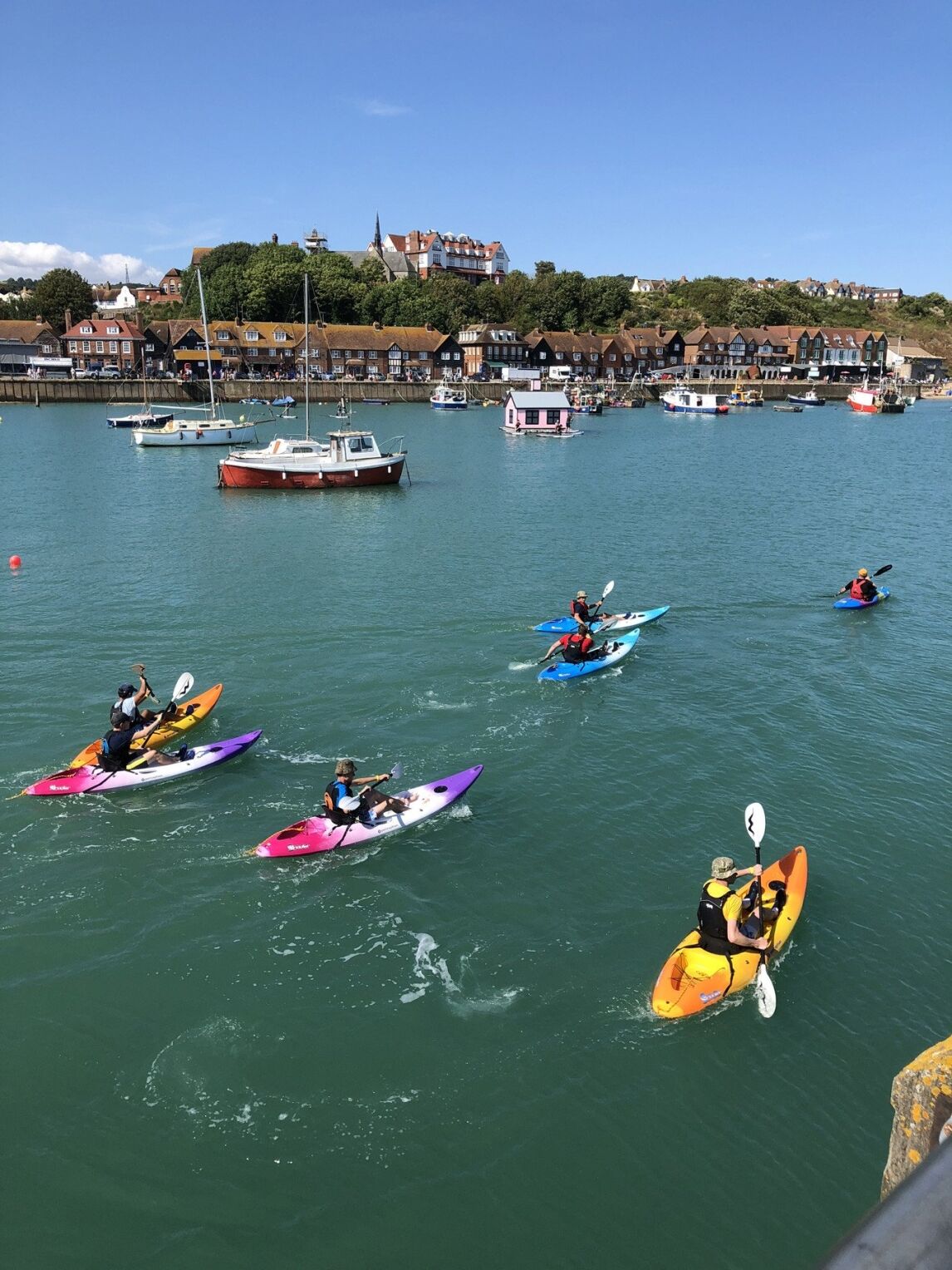 Folkestone Harbour, Kent, England