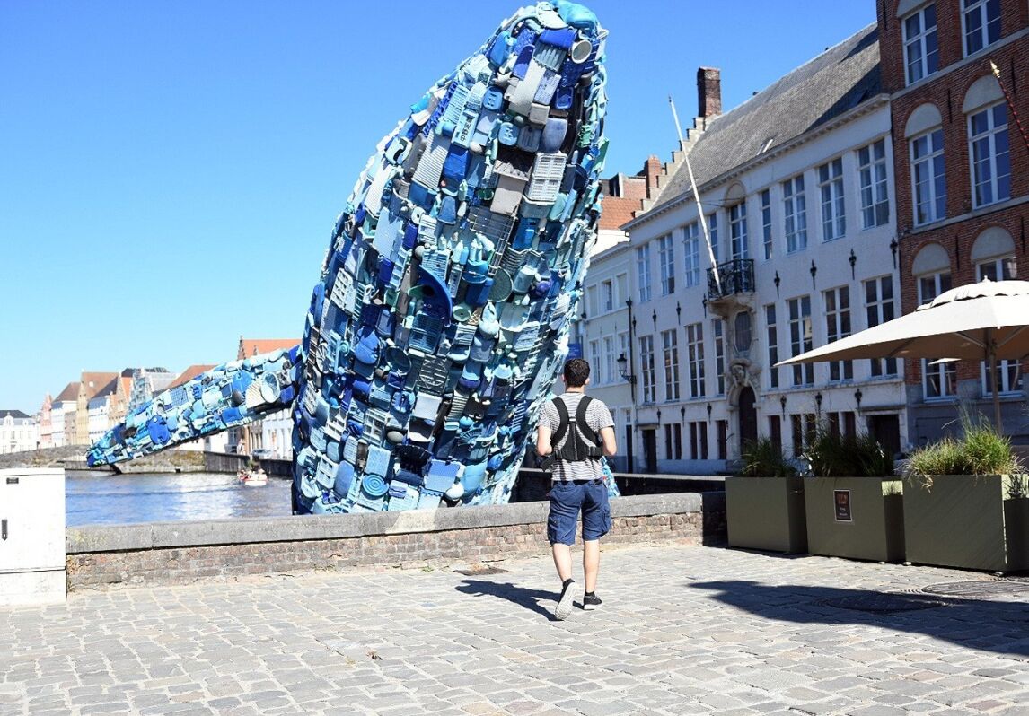 Skyscarper the Bruges Whale