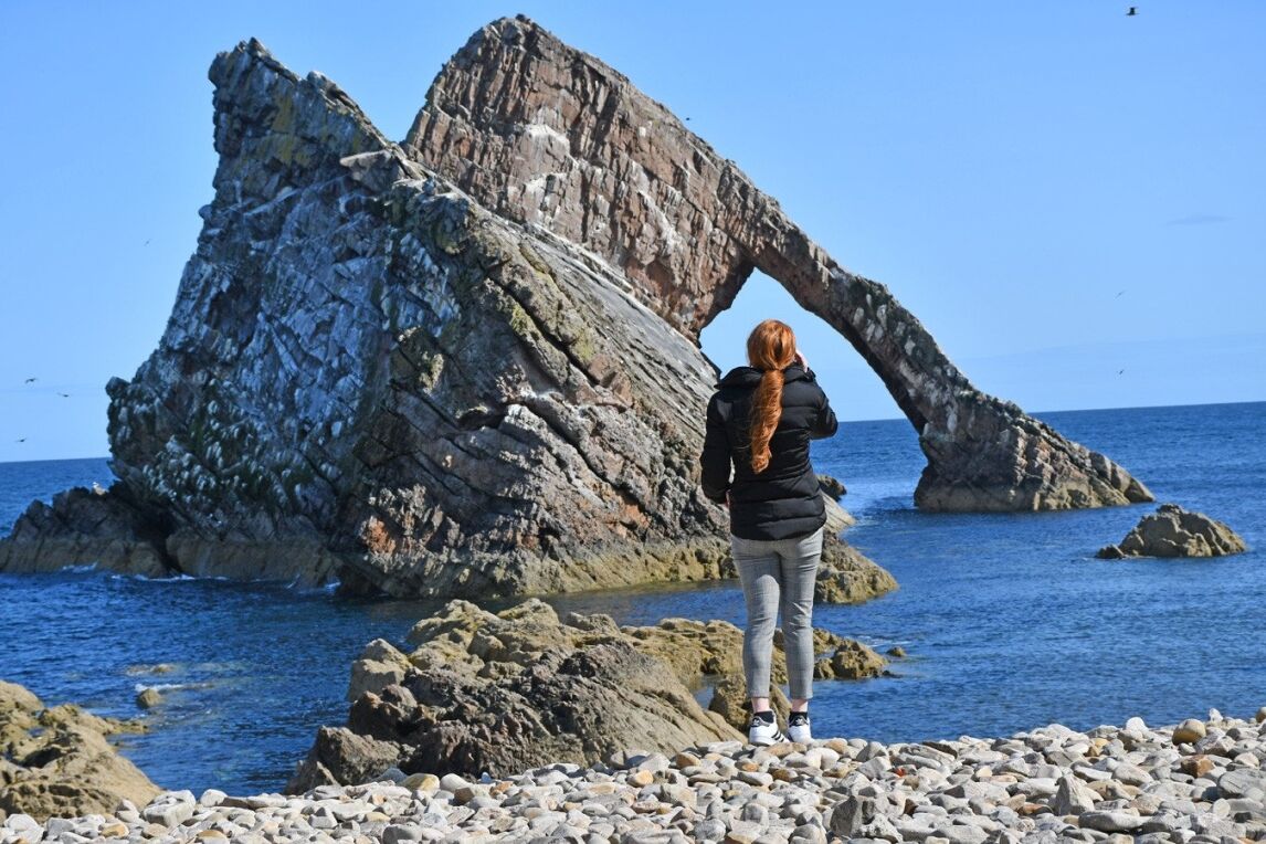 Bow Fiddle Rock, Portnockie, Scotland