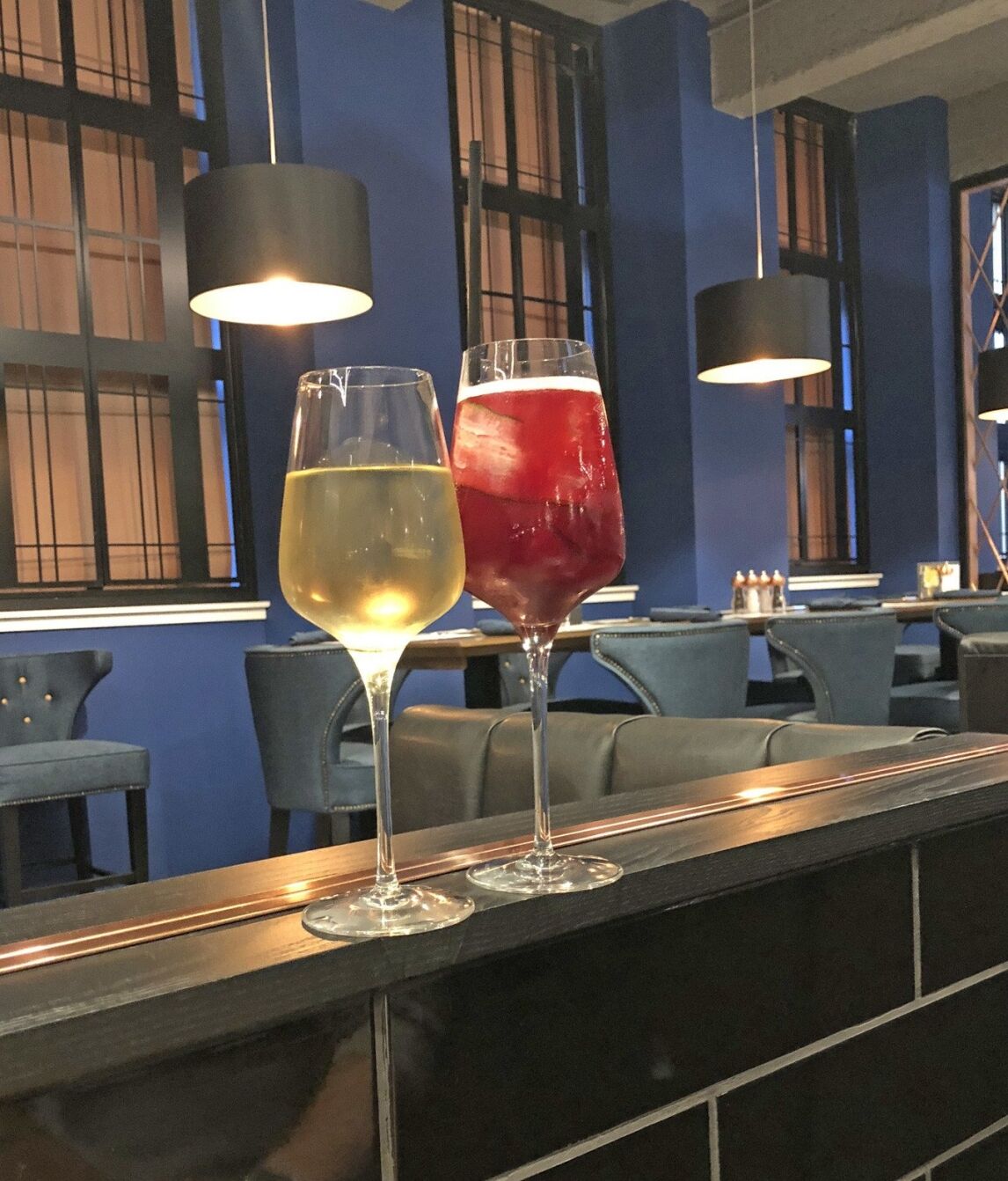 The Sandman Signature, Aberdeen: dinner in the hotel restaurant