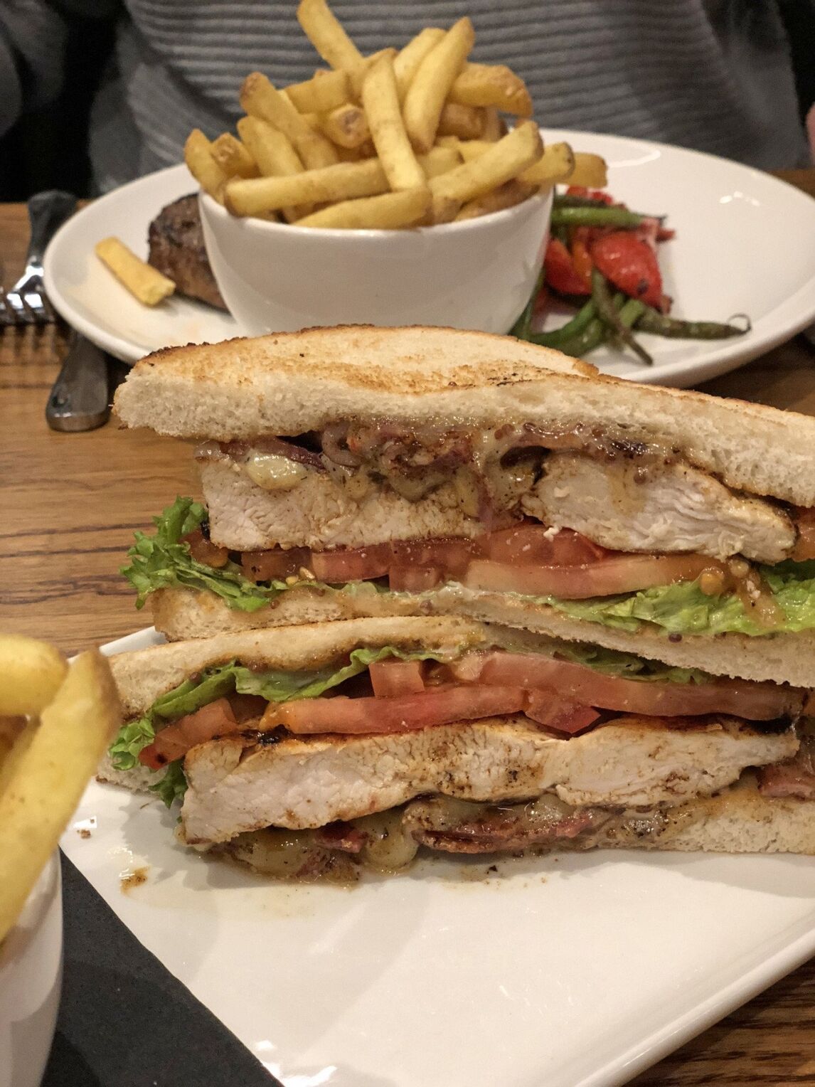 The Sandman Signature, Aberdeen: dinner in the hotel restaurant