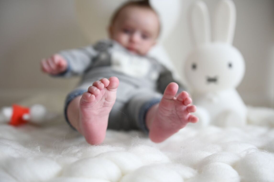 cute baby feet