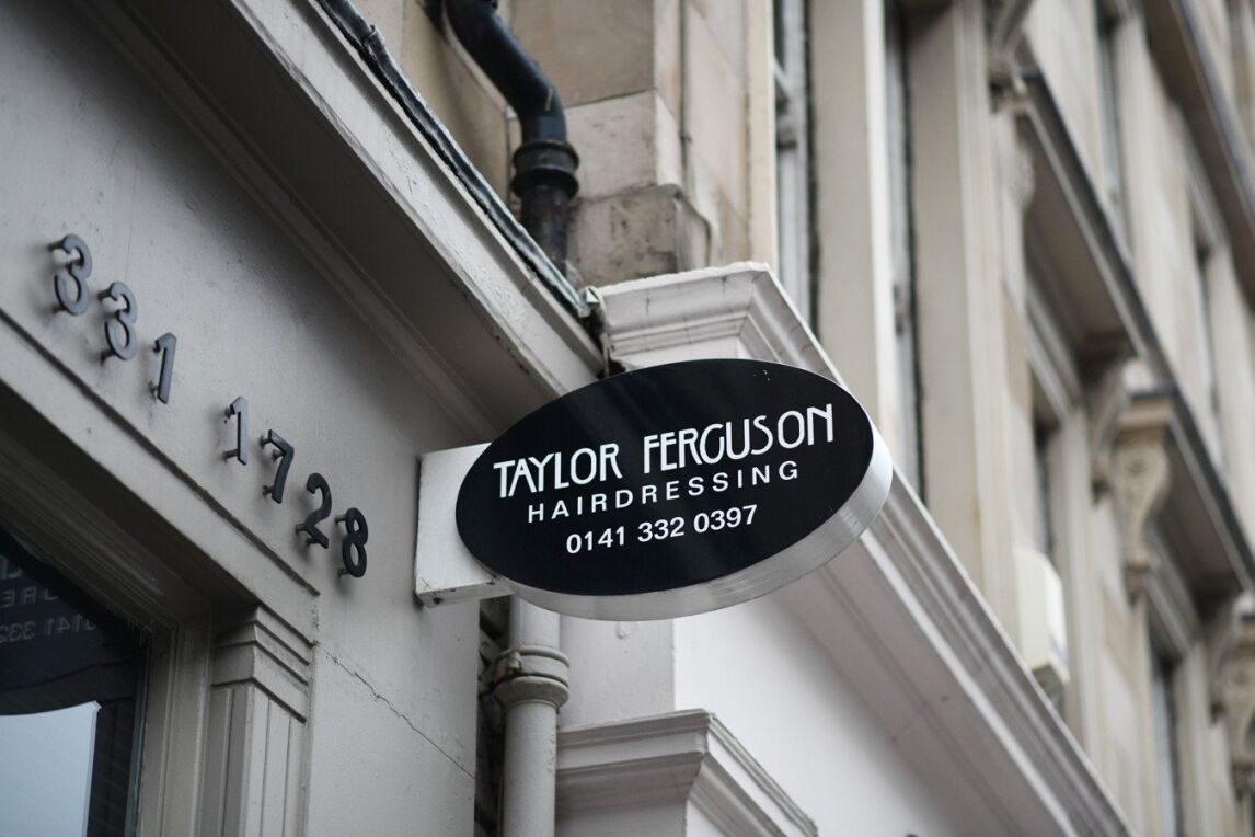 Taylor Ferguson hairdressing, Glasgow