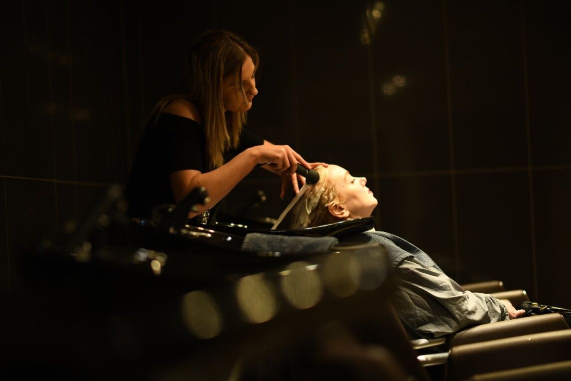 the best shampoo of my life at Taylor Ferguson, Glasgow