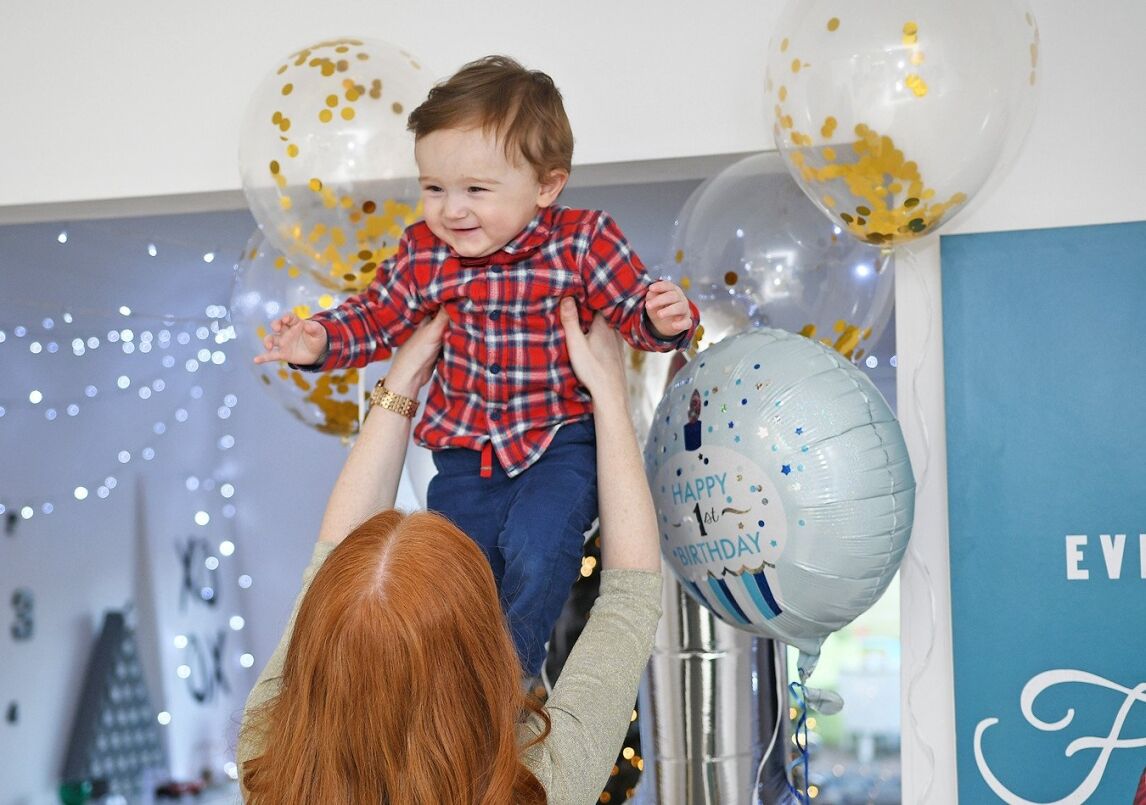 Max's first birthday