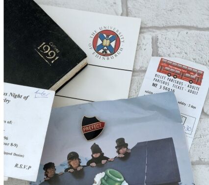 My dad found a box of my old stuff in the attic: here’s what was inside it…