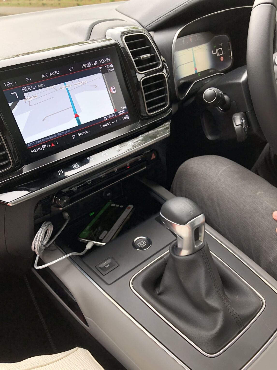 Citroen C5 dashboard